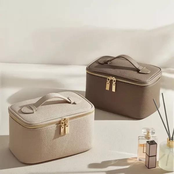 Waterproof PU Zipper Cosmetic Bag MB-3924